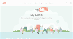 Desktop Screenshot of mydeals.com